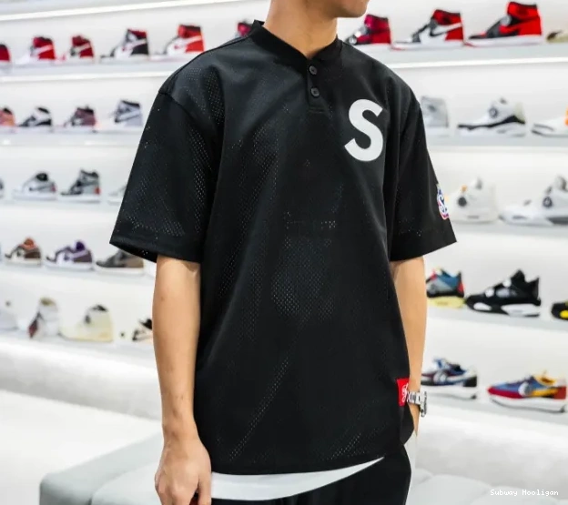 LOGO ¥209 S BASEBALL TEE 24FW HENLEY 0501